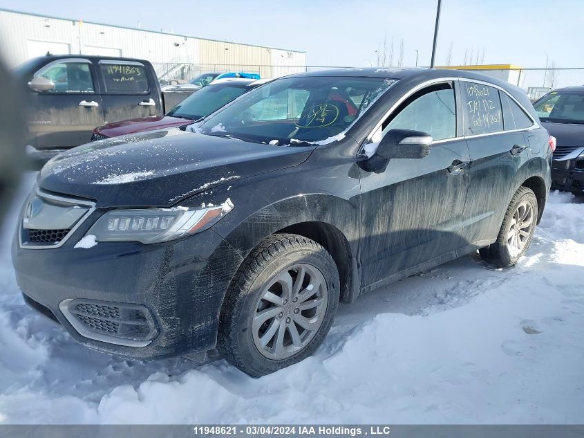 2017 Acura Rdx Technology VIN: 5J8TB4H58HL801219 Lot: 11948621