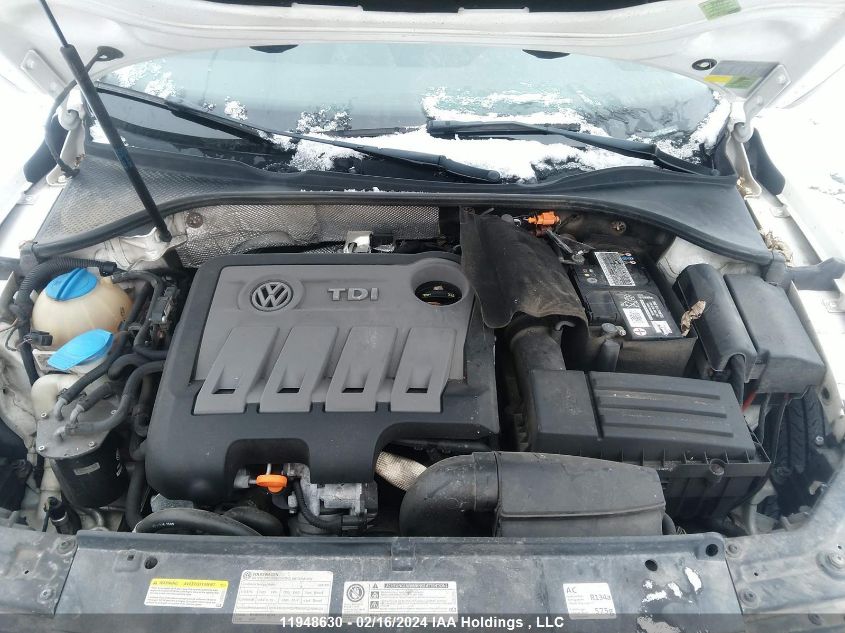 2013 Volkswagen Passat VIN: 1VWCN7A38DC115818 Lot: 11948630