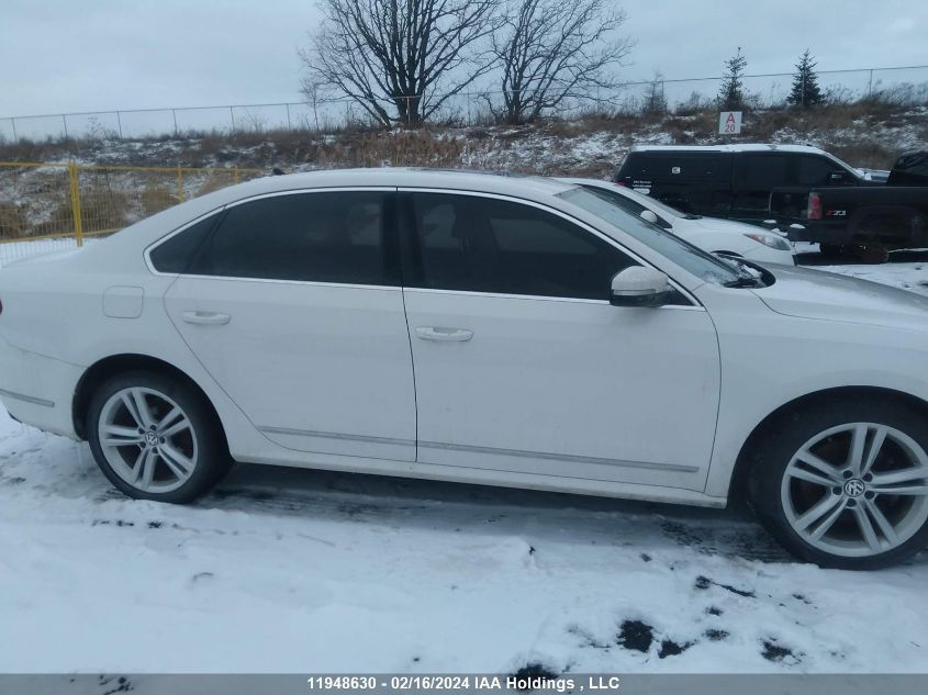 2013 Volkswagen Passat VIN: 1VWCN7A38DC115818 Lot: 11948630