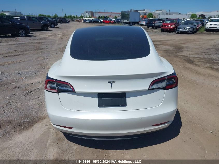 2022 Tesla Model 3 VIN: 5YJ3E1EA9NF151983 Lot: 11948646