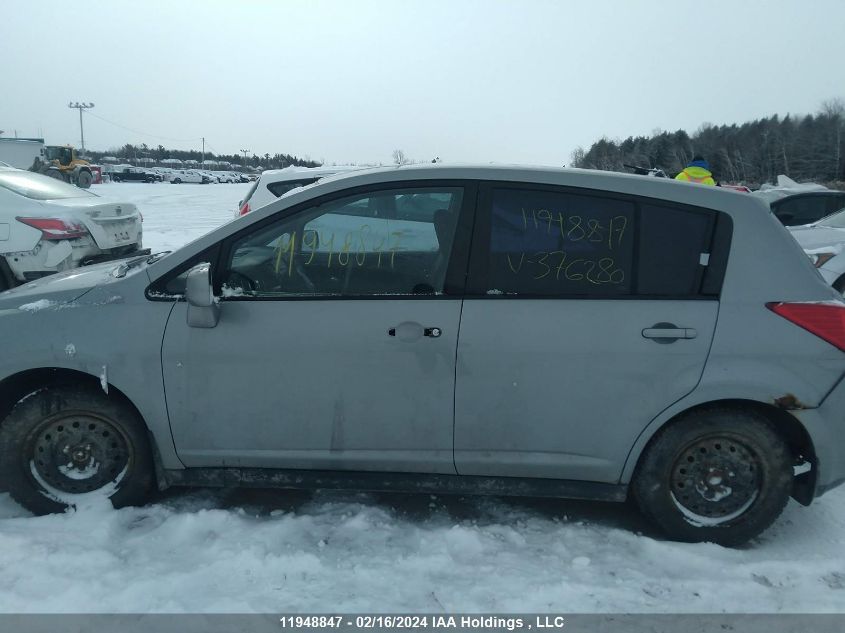 2007 Nissan Versa VIN: 3N1BC13E67L376280 Lot: 11948847