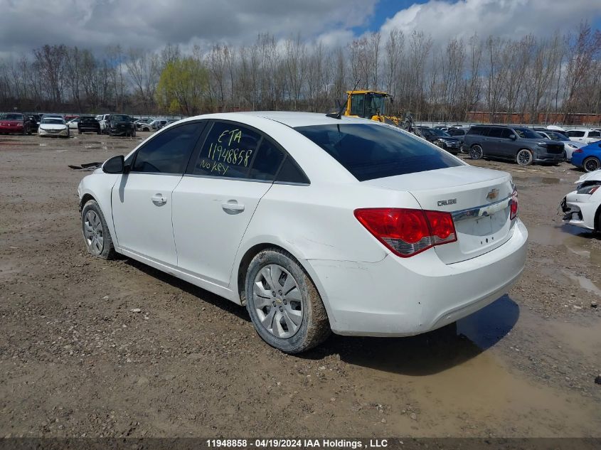 2014 Chevrolet Cruze Lt VIN: 1G1PC5SB0E7142079 Lot: 39225409