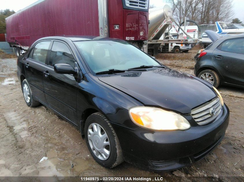 2003 Toyota Corolla Le VIN: 2T1BR32E83C777268 Lot: 11948975