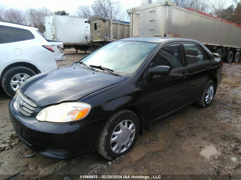 2003 Toyota Corolla Le VIN: 2T1BR32E83C777268 Lot: 11948975