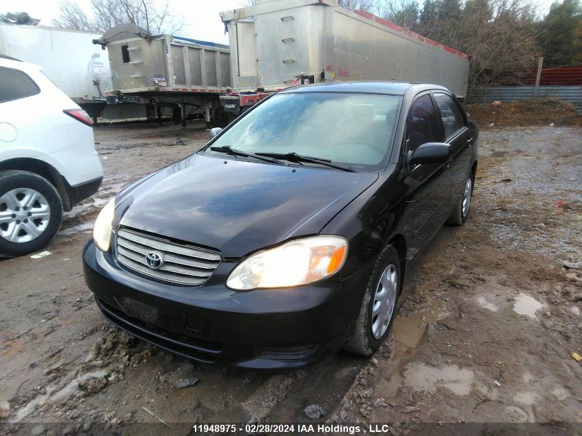 2003 Toyota Corolla Le VIN: 2T1BR32E83C777268 Lot: 11948975