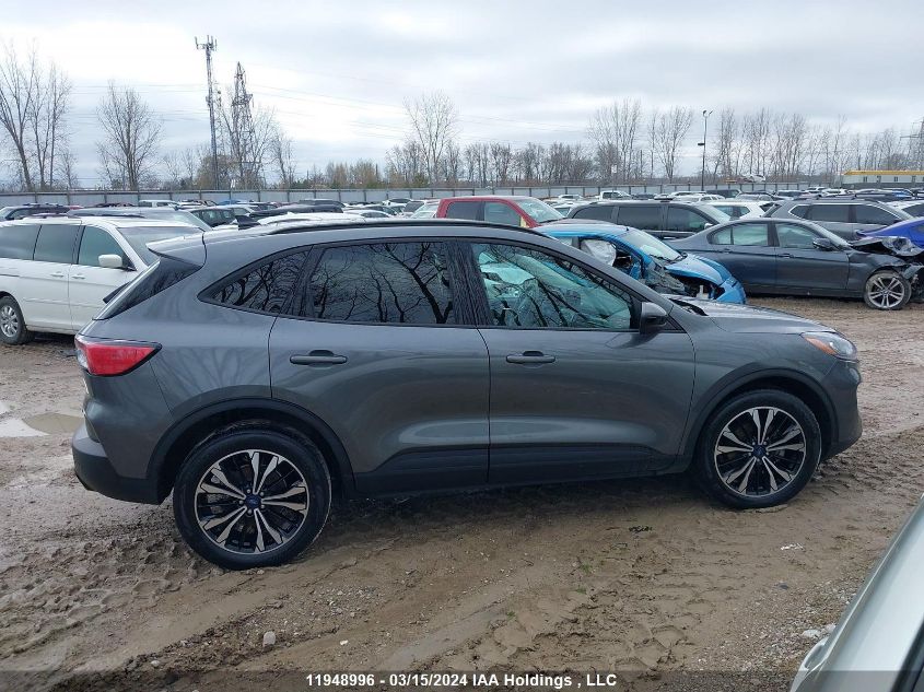 2022 Ford Escape Sel VIN: 1FMCU9H91NUA78761 Lot: 11948996