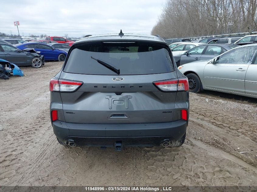 2022 Ford Escape Sel VIN: 1FMCU9H91NUA78761 Lot: 11948996