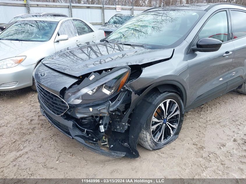 2022 Ford Escape Sel VIN: 1FMCU9H91NUA78761 Lot: 11948996