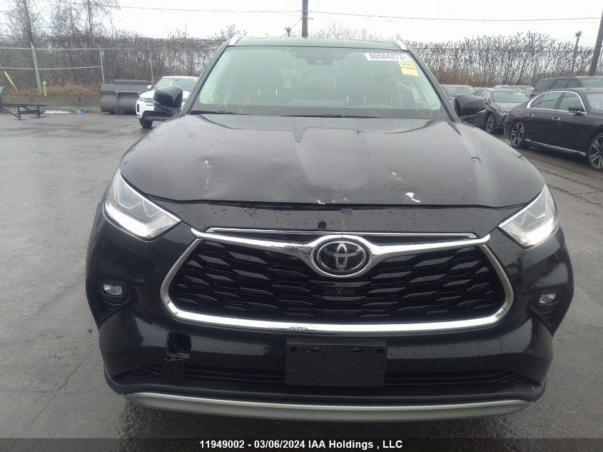 2021 Toyota Highlander VIN: 5TDFZRBH3MS088245 Lot: 11949002