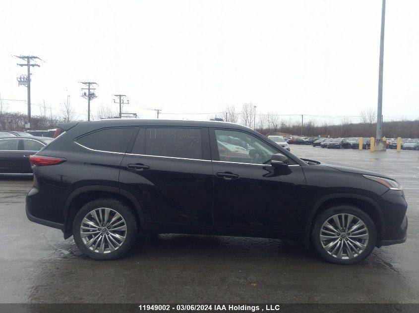 2021 Toyota Highlander VIN: 5TDFZRBH3MS088245 Lot: 11949002