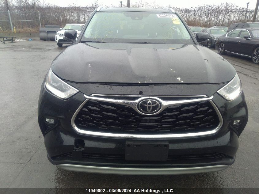 2021 Toyota Highlander VIN: 5TDFZRBH3MS088245 Lot: 11949002