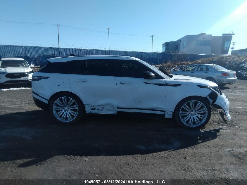 2019 Land Rover Range Rover Velar VIN: SALYL2FV9KA235611 Lot: 11949057