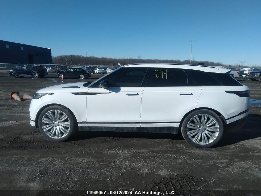 2019 Land Rover Range Rover Velar VIN: SALYL2FV9KA235611 Lot: 11949057