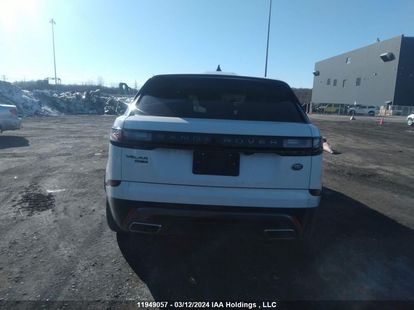 2019 Land Rover Range Rover Velar VIN: SALYL2FV9KA235611 Lot: 11949057