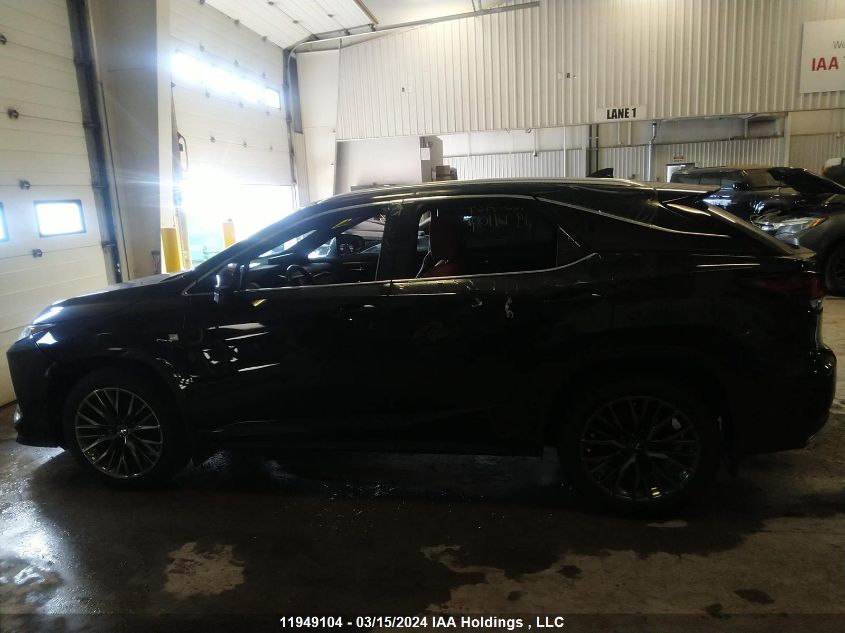 2021 Lexus Rx 350 F-Sport VIN: 2T2YZMDA1MC290534 Lot: 11949104