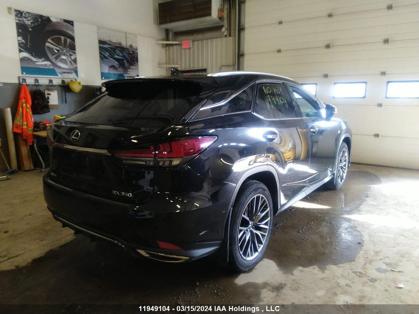 2021 Lexus Rx 350 F-Sport VIN: 2T2YZMDA1MC290534 Lot: 11949104