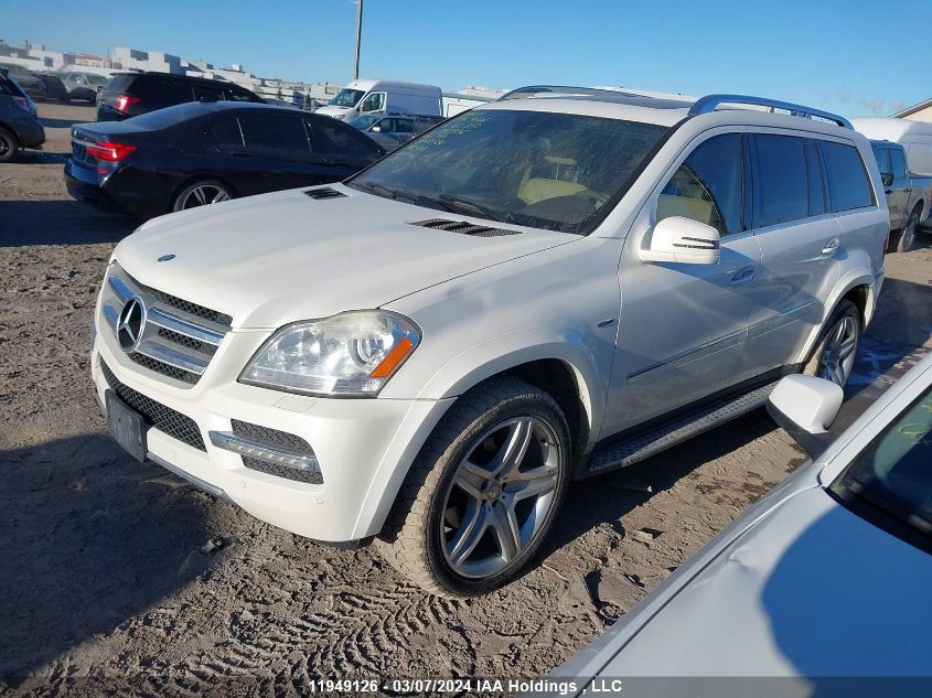 2012 Mercedes-Benz Gl-Class VIN: 4JGBF2FE7CA788906 Lot: 11949126