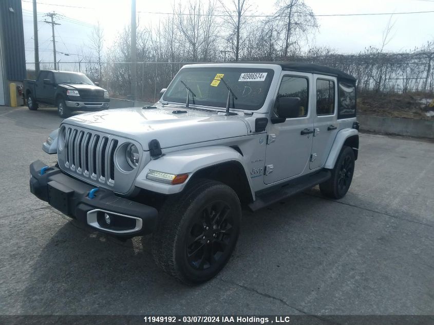 2023 Jeep Wrangler Sahara 4Xe VIN: 1C4JJXP66PW613462 Lot: 11949192