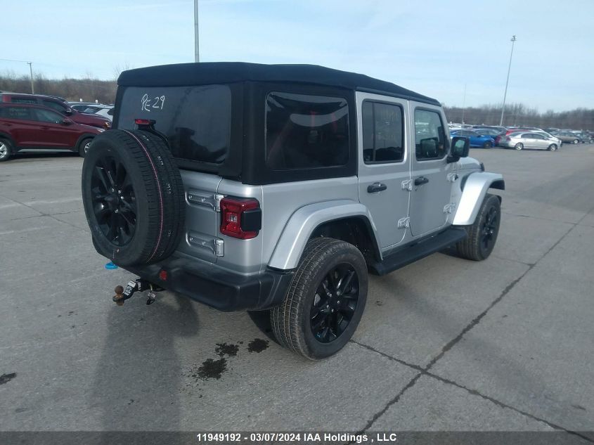 2023 Jeep Wrangler Sahara 4Xe VIN: 1C4JJXP66PW613462 Lot: 11949192