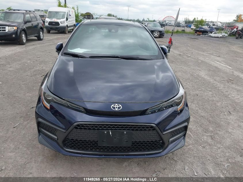 2022 Toyota Corolla Se VIN: 5YFB4MBE4NP121690 Lot: 11949265