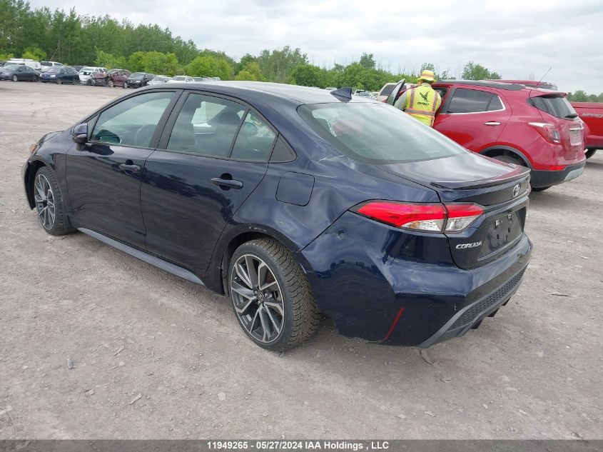 2022 Toyota Corolla Se VIN: 5YFB4MBE4NP121690 Lot: 11949265