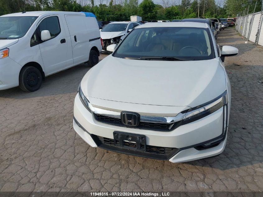 2018 Honda Clarity Plug-In Hybrid VIN: JHMZC5F17JC800076 Lot: 11949315