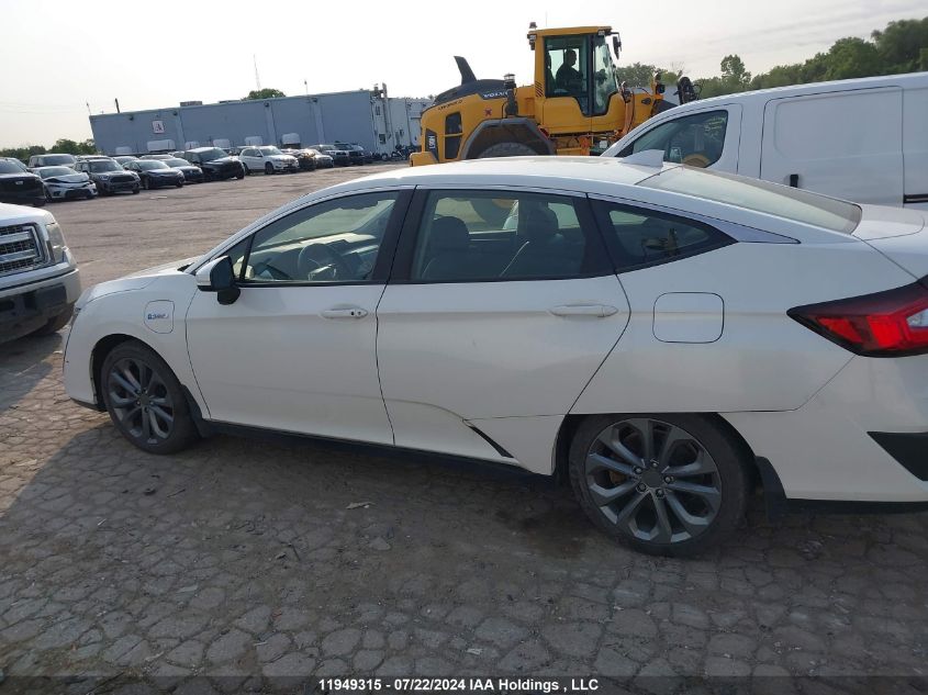 2018 Honda Clarity Plug-In Hybrid VIN: JHMZC5F17JC800076 Lot: 11949315