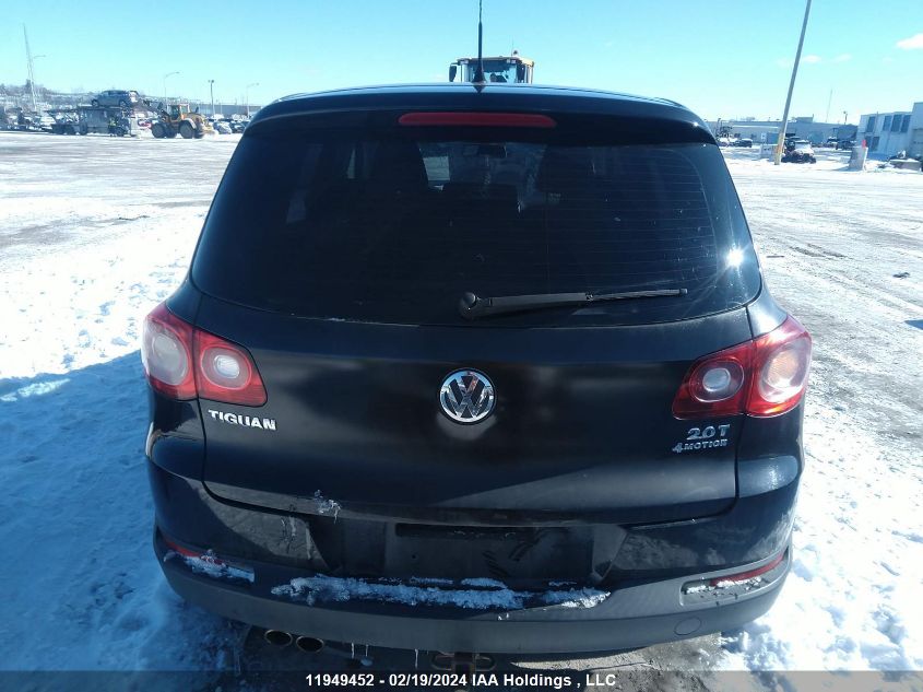 2011 Volkswagen Tiguan VIN: WVGBV7AX2BW505371 Lot: 11949452