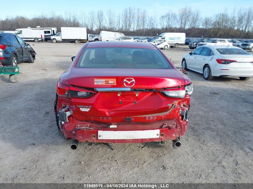 2017 Mazda Mazda6 VIN: JM1GL1V50H1143231 Lot: 11949519