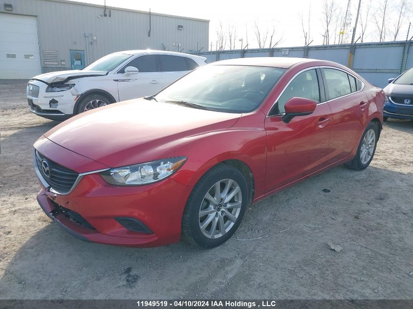 2017 Mazda Mazda6 VIN: JM1GL1V50H1143231 Lot: 11949519