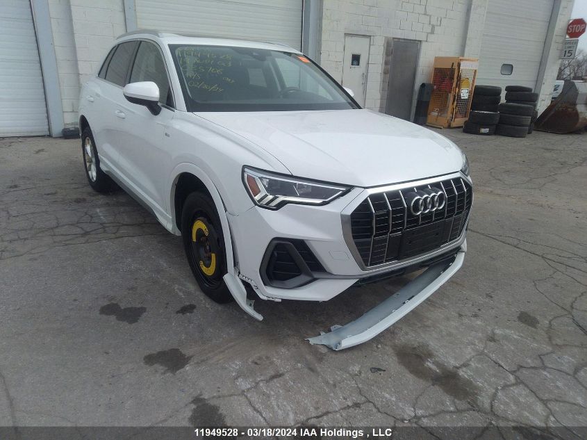 2019 Audi Q3 VIN: WA1FECF34K1085706 Lot: 11949528