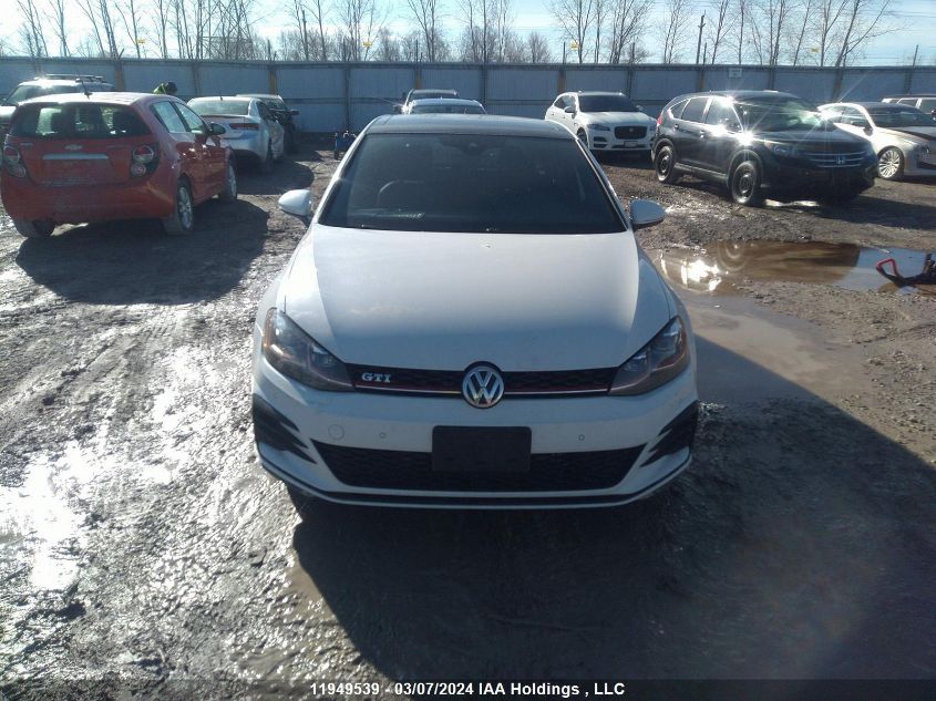 2018 Volkswagen Golf Gti VIN: 3VW447AU6JM265727 Lot: 11949539