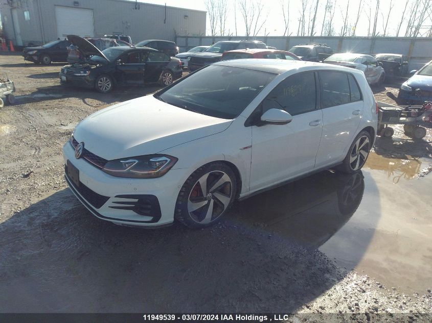 2018 Volkswagen Golf Gti VIN: 3VW447AU6JM265727 Lot: 11949539