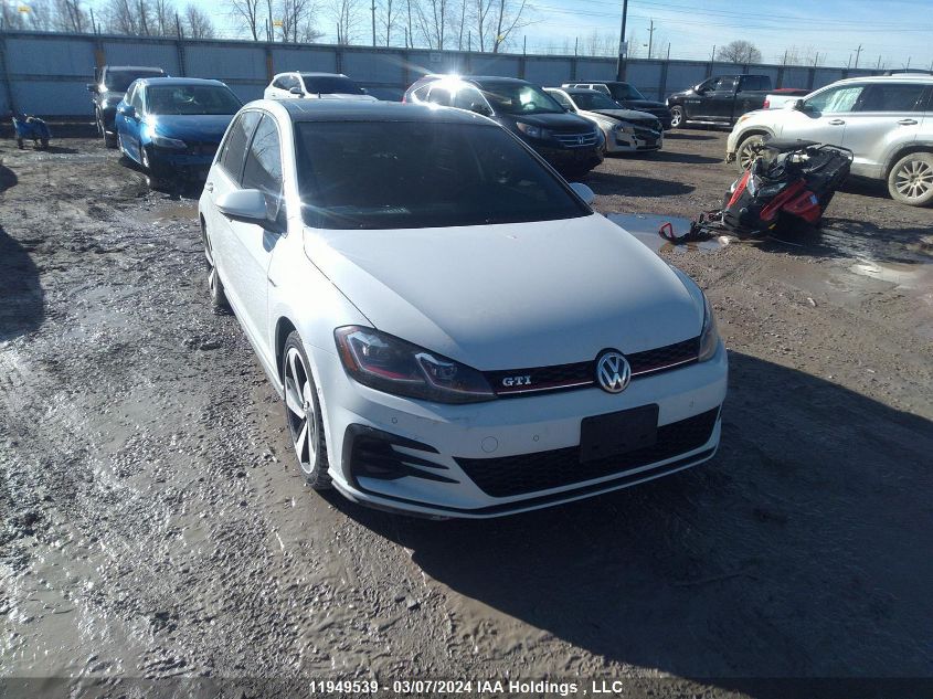 2018 Volkswagen Golf Gti VIN: 3VW447AU6JM265727 Lot: 11949539