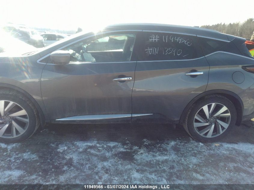 2020 Nissan Murano VIN: 5N1AZ2CS9LN135905 Lot: 11949566