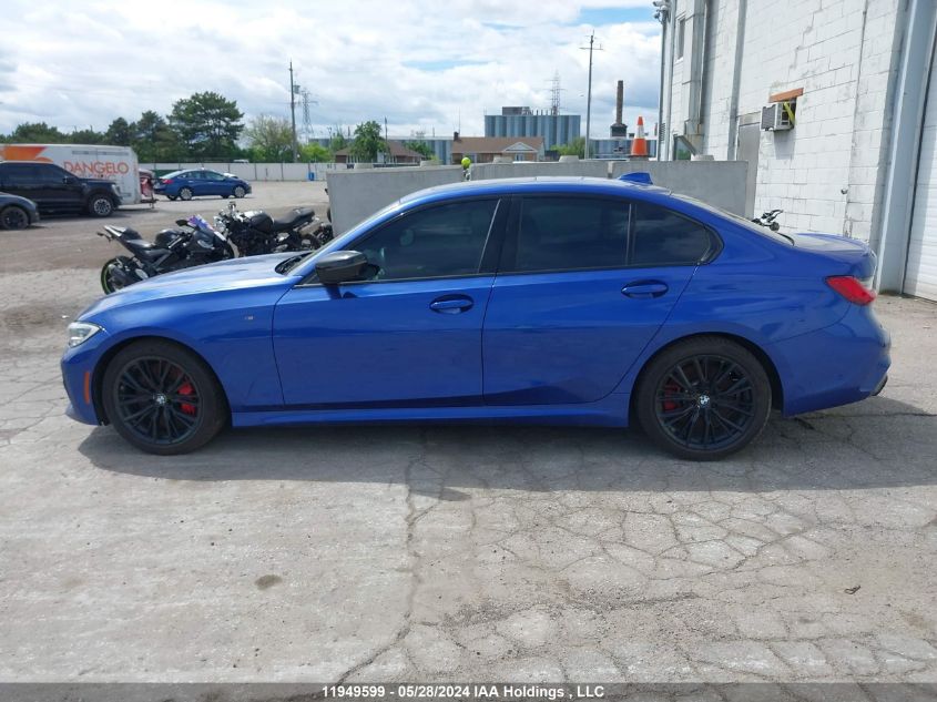 2021 BMW M340Xi VIN: 3MW5U9J0XM8B54964 Lot: 11949599