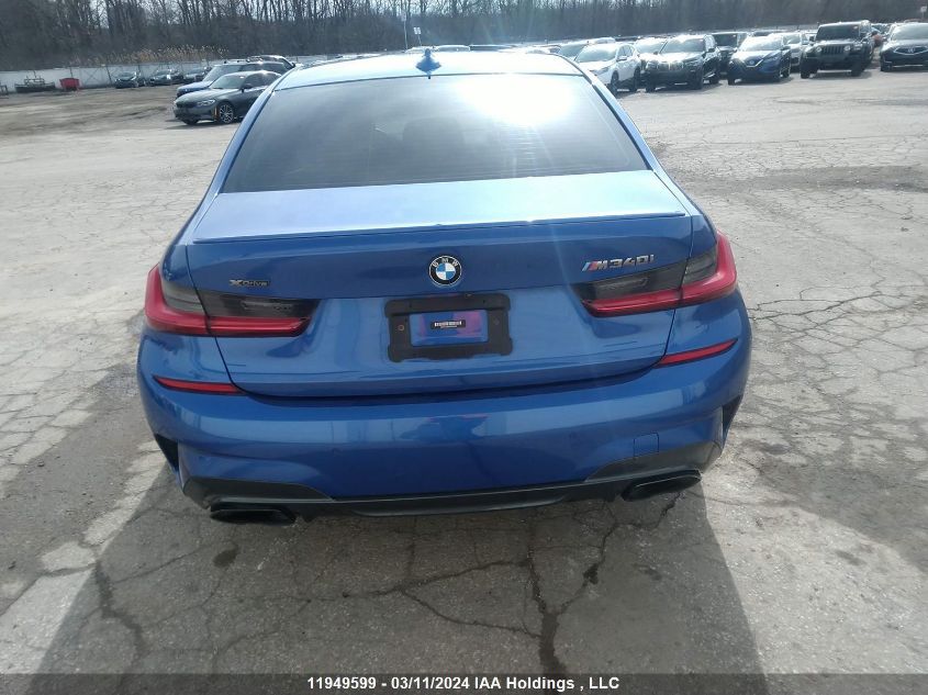 2021 BMW M340Xi VIN: 3MW5U9J0XM8B54964 Lot: 11949599