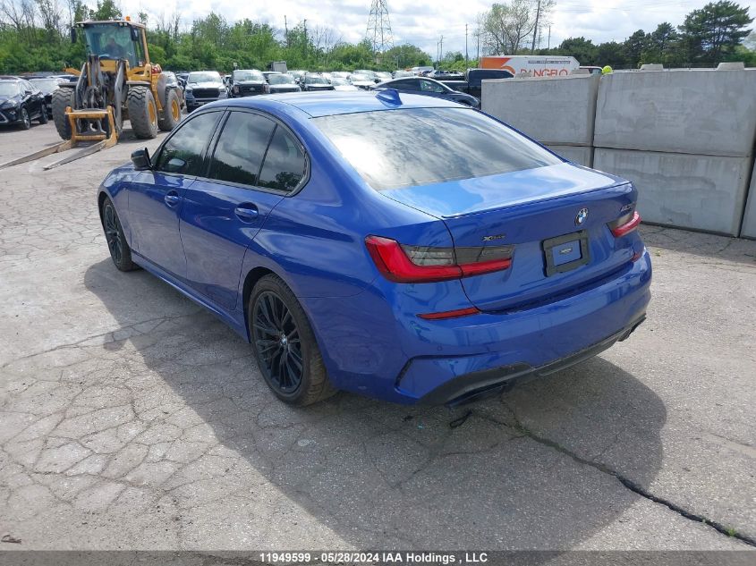 2021 BMW M340Xi VIN: 3MW5U9J0XM8B54964 Lot: 11949599