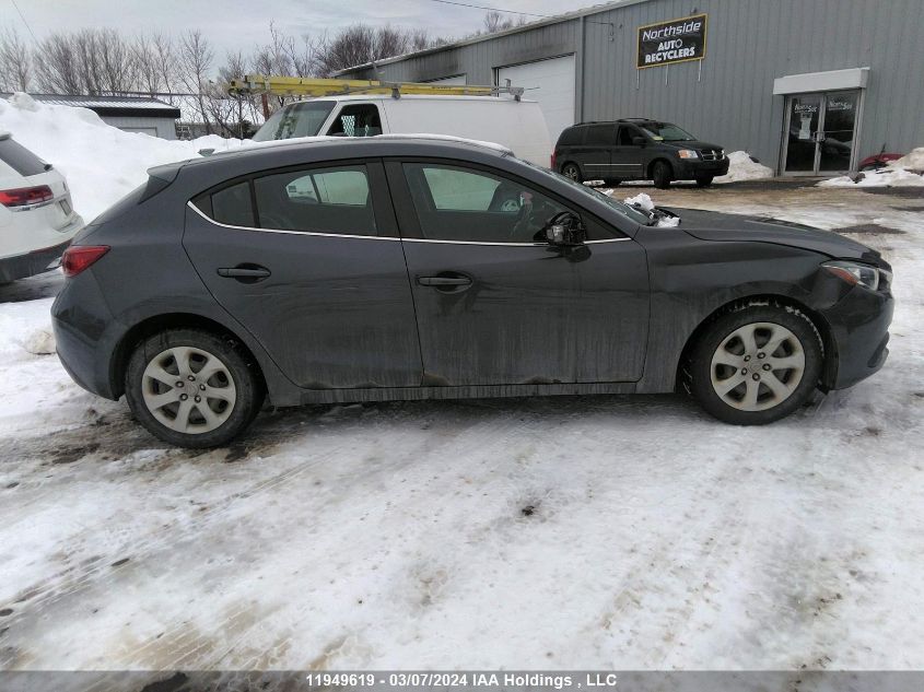 2014 Mazda 3 Touring VIN: 3MZBM1L74EM120333 Lot: 11949619