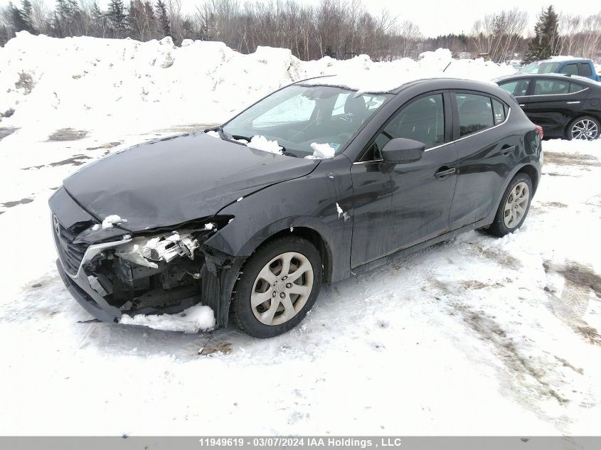 2014 Mazda 3 Touring VIN: 3MZBM1L74EM120333 Lot: 11949619