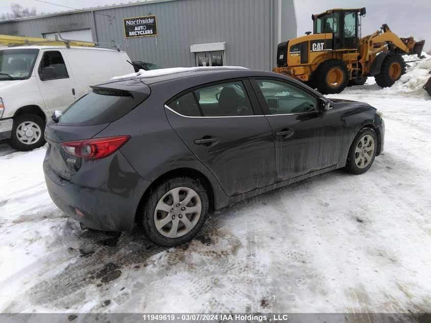 2014 Mazda 3 Touring VIN: 3MZBM1L74EM120333 Lot: 11949619