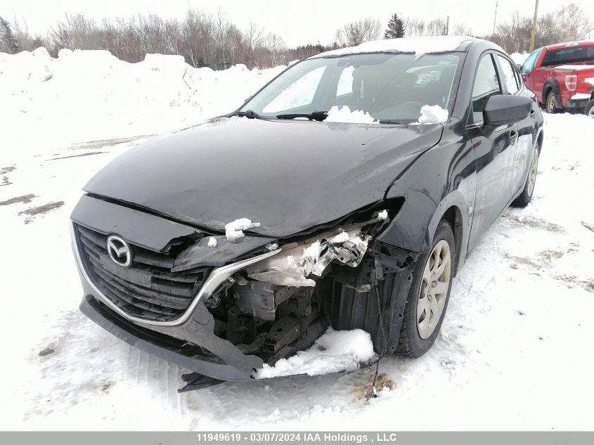 2014 Mazda 3 Touring VIN: 3MZBM1L74EM120333 Lot: 11949619