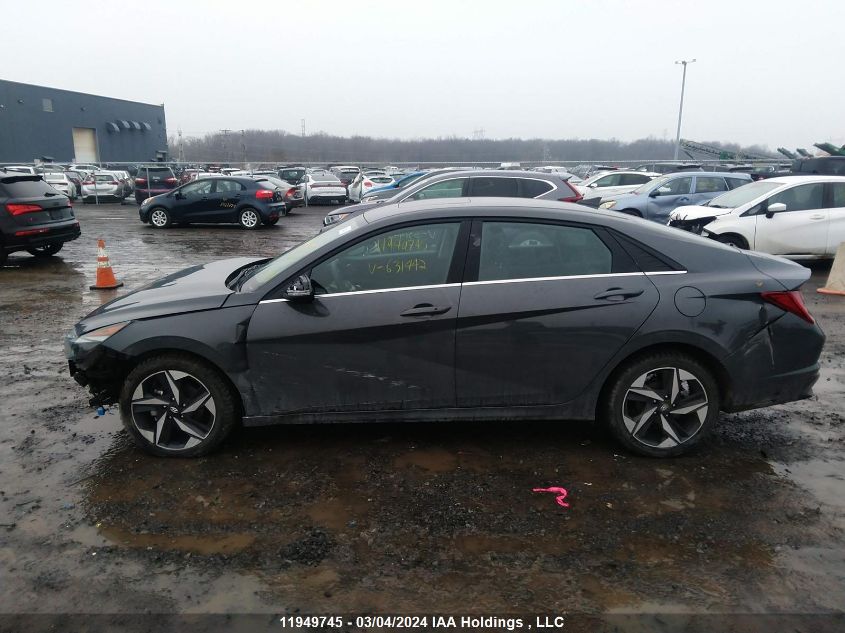 2023 Hyundai Elantra VIN: KMHLN4AG7PU631442 Lot: 11949745