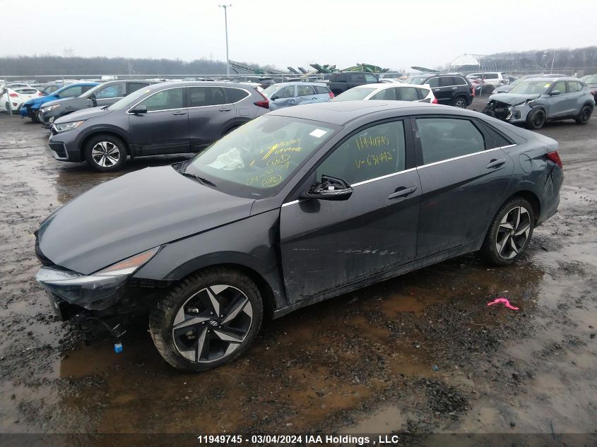 2023 Hyundai Elantra VIN: KMHLN4AG7PU631442 Lot: 11949745