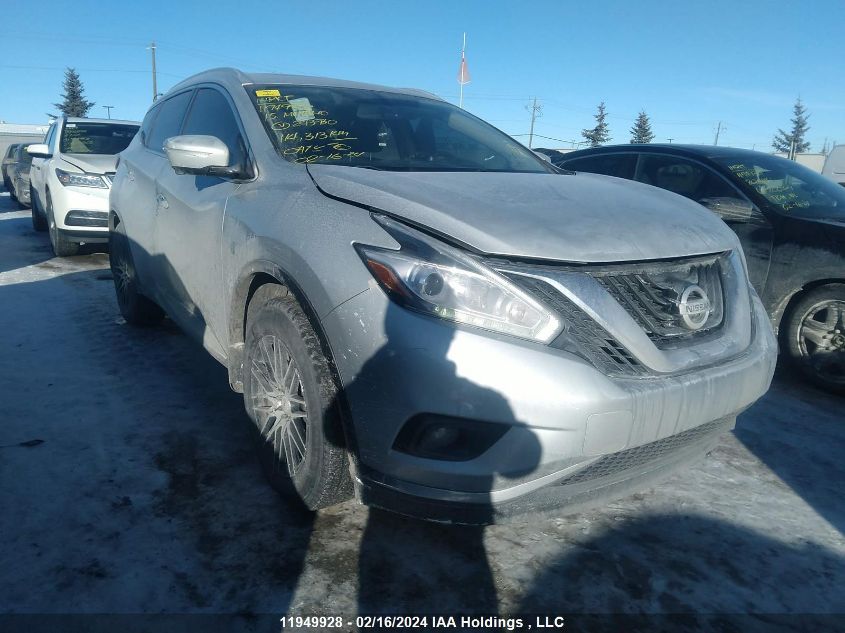 2015 Nissan Murano S/Sl/Sv/Platinum VIN: 5N1AZ2MH1FN243930 Lot: 11949928