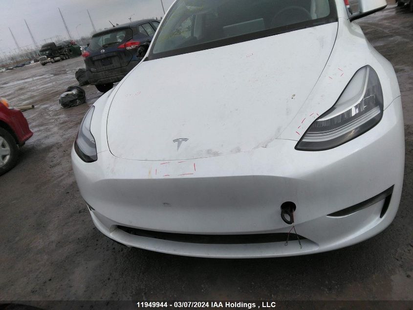 2021 Tesla Model Y VIN: 5YJYGDEE2MF300544 Lot: 11949944