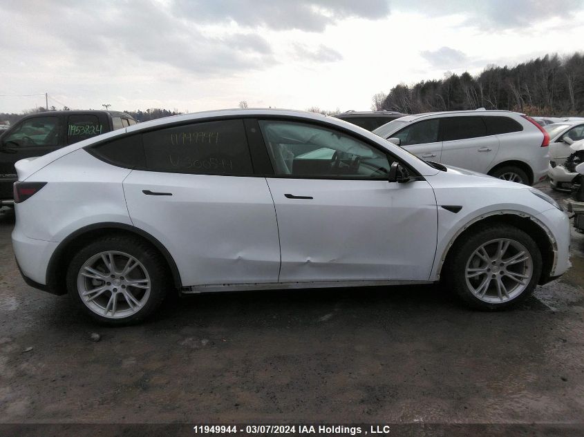 2021 Tesla Model Y VIN: 5YJYGDEE2MF300544 Lot: 11949944