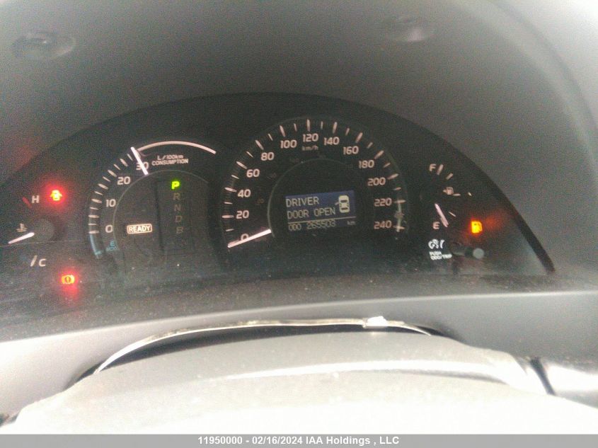 2009 Toyota Camry Hybrid VIN: 4T1BB46K99U081021 Lot: 11950000