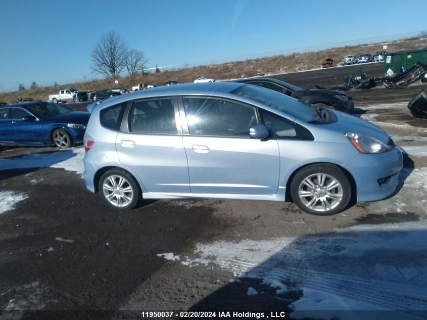 2009 Honda Fit VIN: JHMGE88839S803717 Lot: 11950037