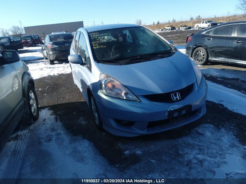 2009 Honda Fit VIN: JHMGE88839S803717 Lot: 11950037